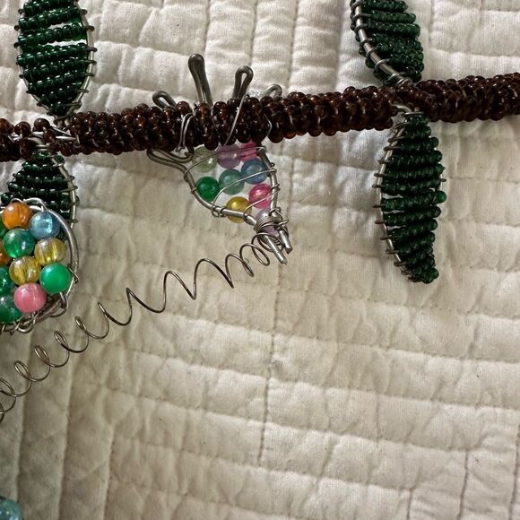 Art Funky Monkey Beaded Wire Wrapped Decor Tropical - Picture 6 of 10